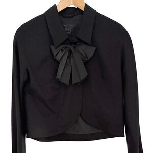 Marc Jacobs Black Blazer with Bow Detail